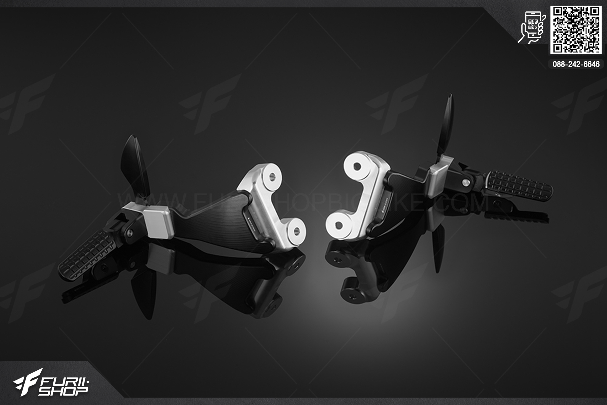 ชุดพักเท้าหลัง Bikers Honda CBR650R