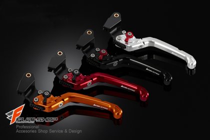 มือคลัทซ์ ชุดคลัทซ์ ปรับระดับ พับได้ หน้าก้านเรียบBikers for Kawasaki ER6N Folding Adjustable Clutch Lever คาวาซากิ ER6N