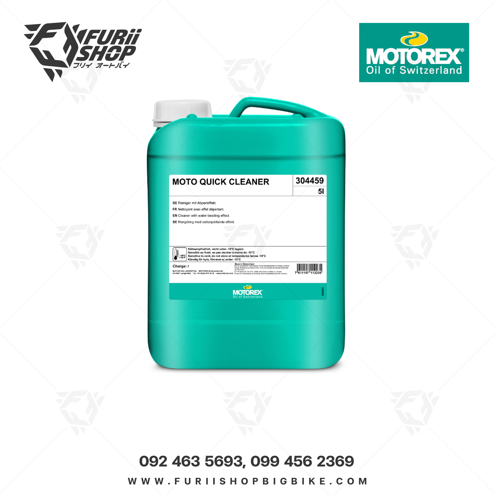 MOTOREX QUICK CLEANER "REFILL ME" (500ml)