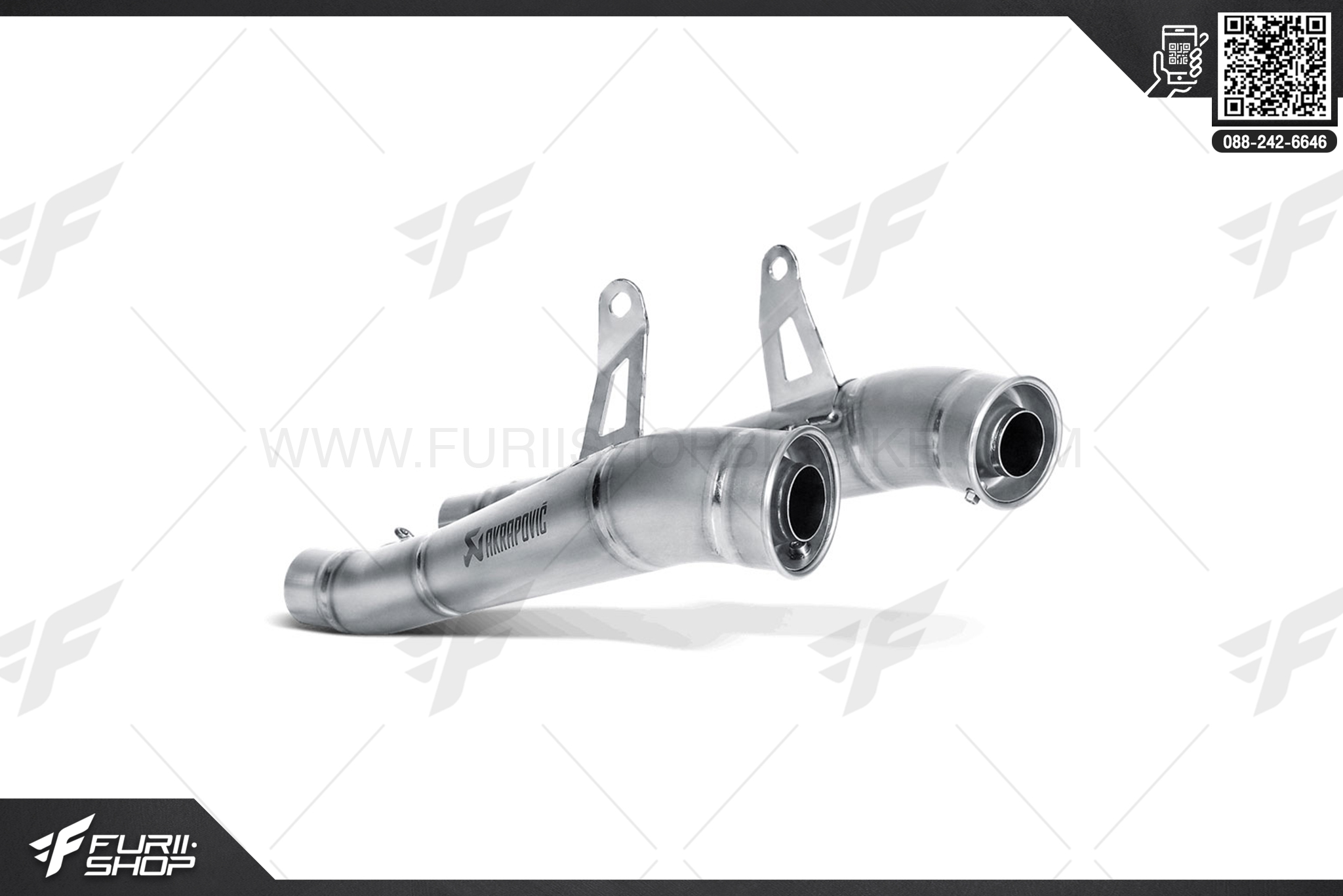 ท่อมอเตอร์ไซค์ Akrapovic Megaphone สำหรับ Z1000 ท่อแต่ง ท่อสูตร ท่อบิ๊กไบค์ ท่อBigbike ท่อไอเสีย เอ็กพอร์ต