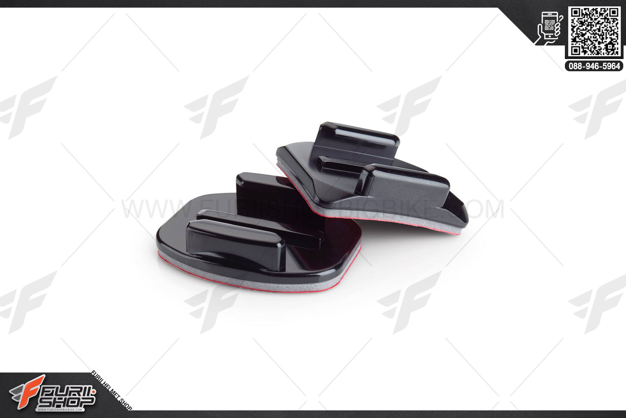 Gopro Curved + Flat Adhesive Mounts