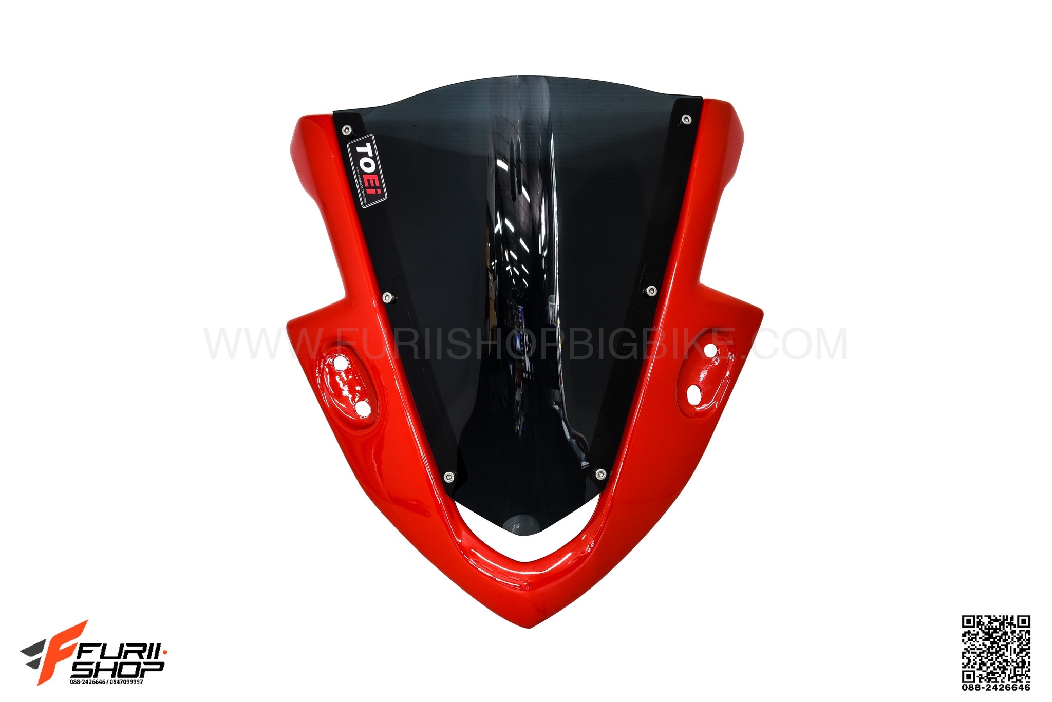 ชิวหน้า TOEI สีแดง FOR HONDA CBR650F