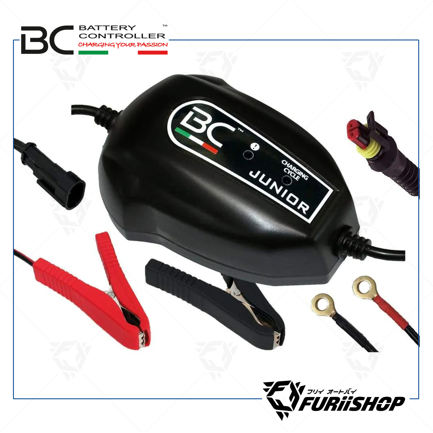 เครื่องชาร์จแบตเตอรี่ BC Battery Controller JUNIOR900 For MOTORCYCLE
