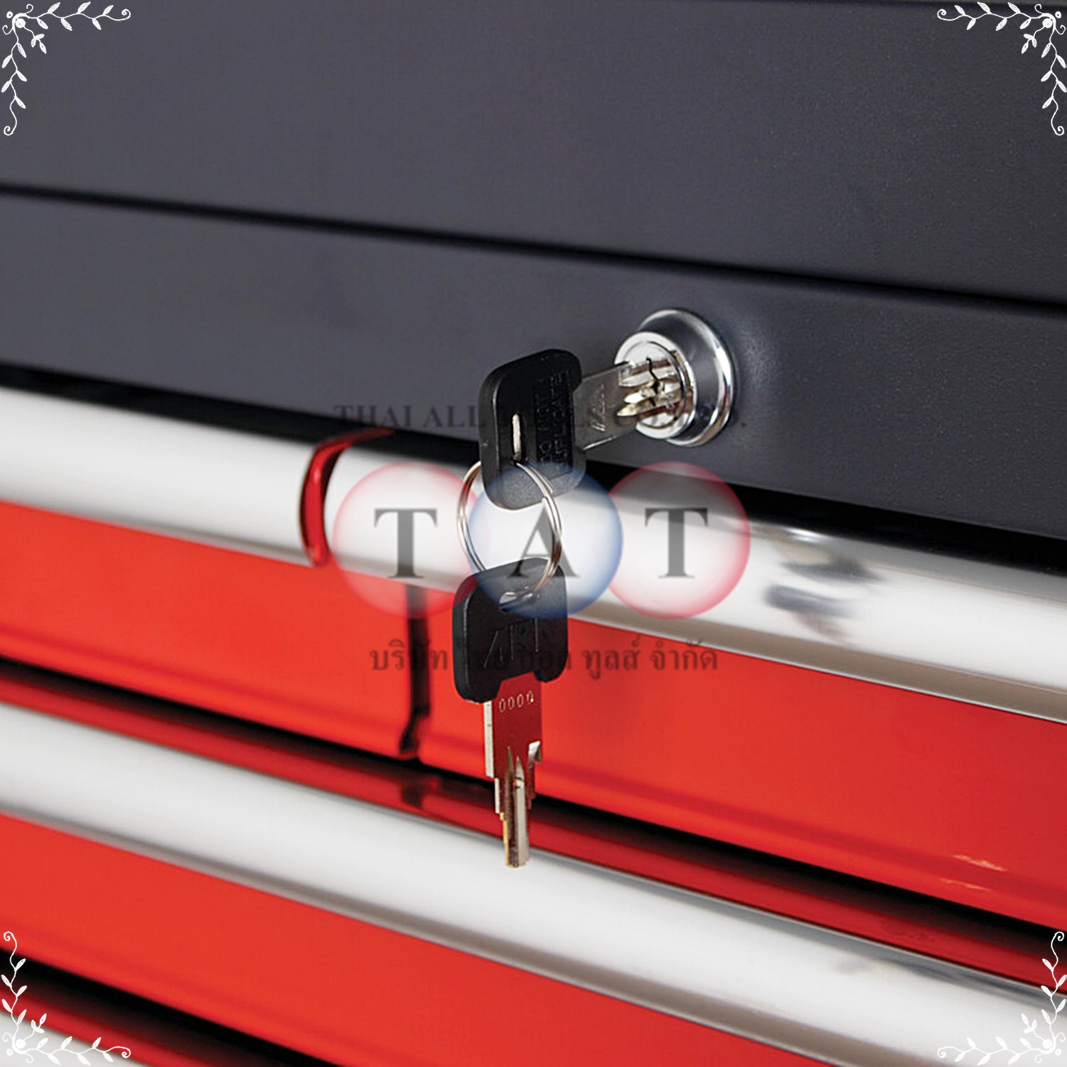 ตู้เครื่องมือช่าง RED-28" 5 DRAWER PROFESSIONAL ROLLER CABINET KENNEDY KEN5942140K