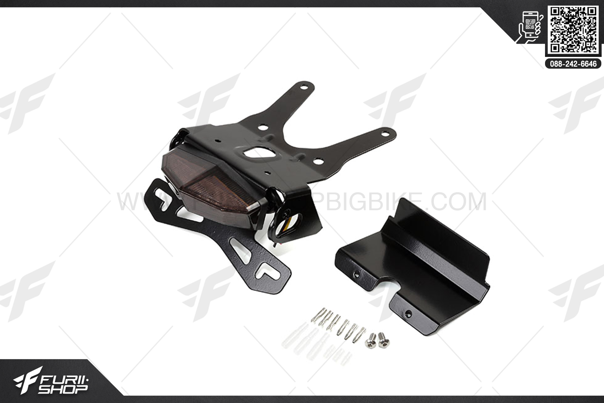 ชุดไฟท้าย LED DRC D45-18-508 EDGE T/L HOLDER KIT SMOKE-LENSE CRF250L / M / RALLY 17-