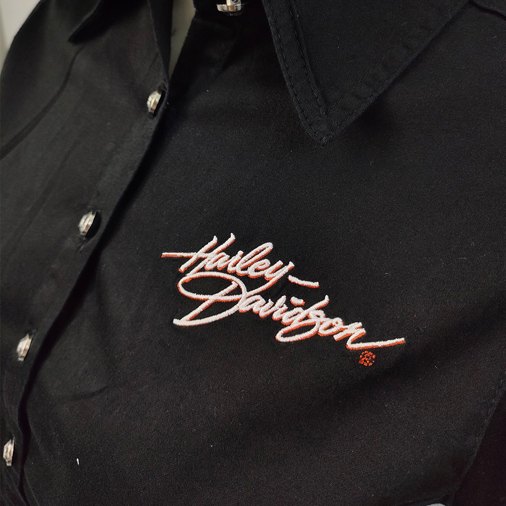 เสื้อ Shirt H-D Woman สีดำ ไซส์ XS