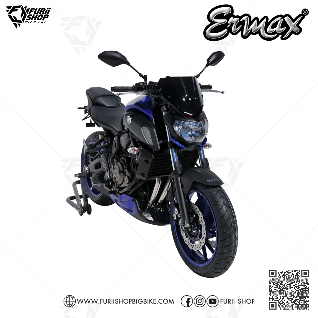 ชิลด์ Ermax Windshield Sport : for Yamaha Fz07/Mt07 2018-2020