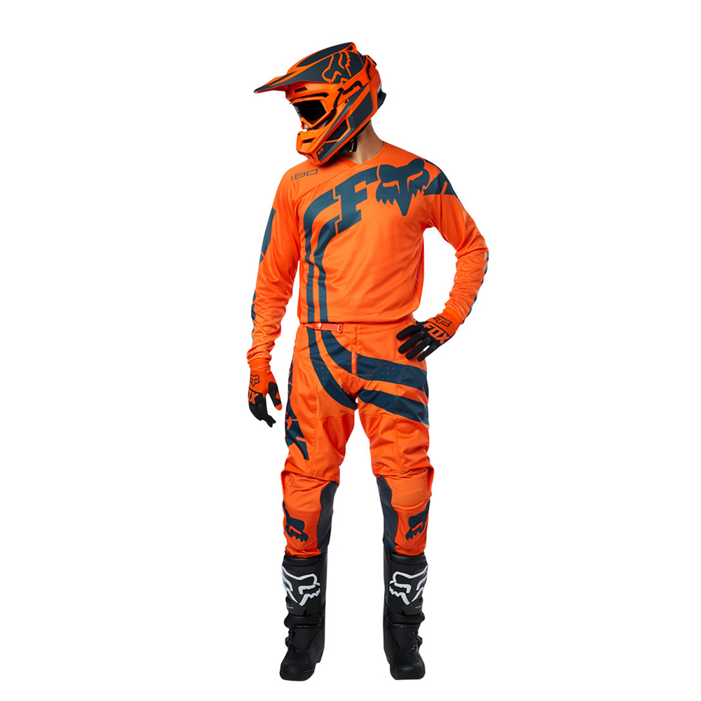 ชุดวิบาก ชุดขี่มอเตอร์ไซค์วิบาก Motocross-180 ส้ม