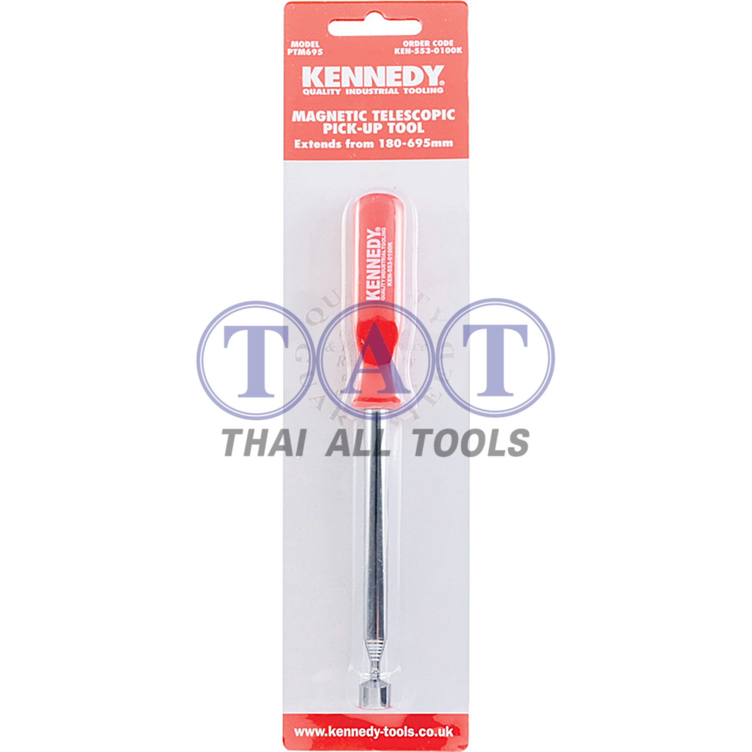 แท่งแม่เหล็กเก็บโลหะ KENNEDY ยืดได้ 695mm | Magnetic Telescopic Pick-Up Tool