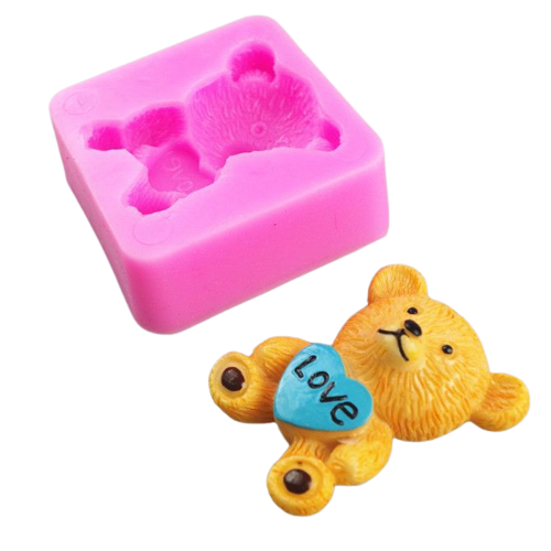 แม่พิพม์ซิลิโคน พิพม์วุ้น พิมพ์ฟองดอง พิพม์อาหลัว พิพม์ขนม หมี