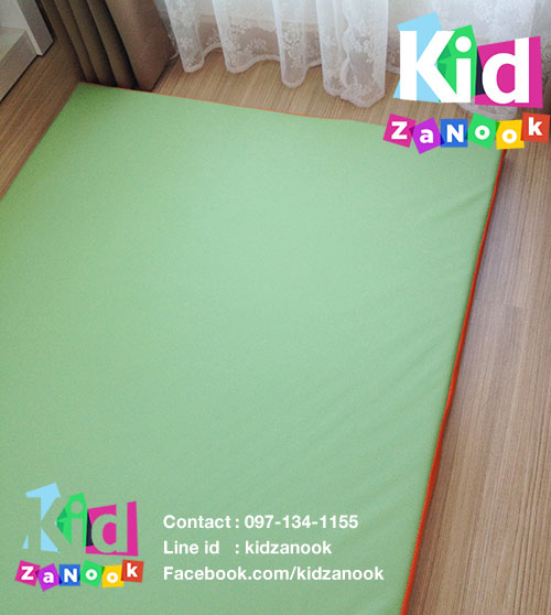 เบาะรองคลาน/เบาะนอน/เบาะยิมนาสติก ไซส์ 3.5 ฟุต (105x195 CM.)