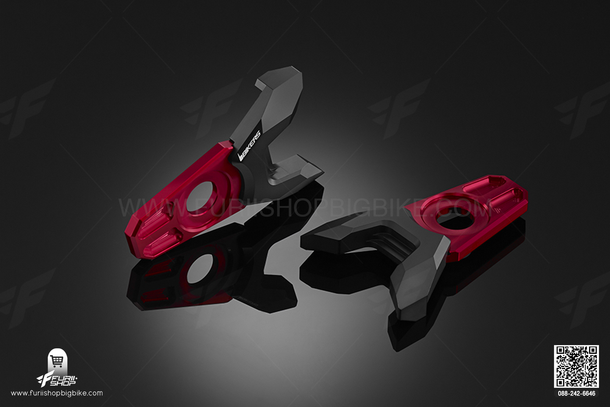 ตัวปรับโซ่ Chain Adjuster Plates Bikers คาวาซากิ Kawasaki Z800