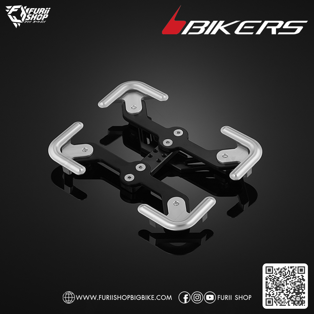 กรอบป้ายทะเบียน รุ่นพรีเมียม 03 Bikers Premium Rear License Support 03 : for Lambretta X300