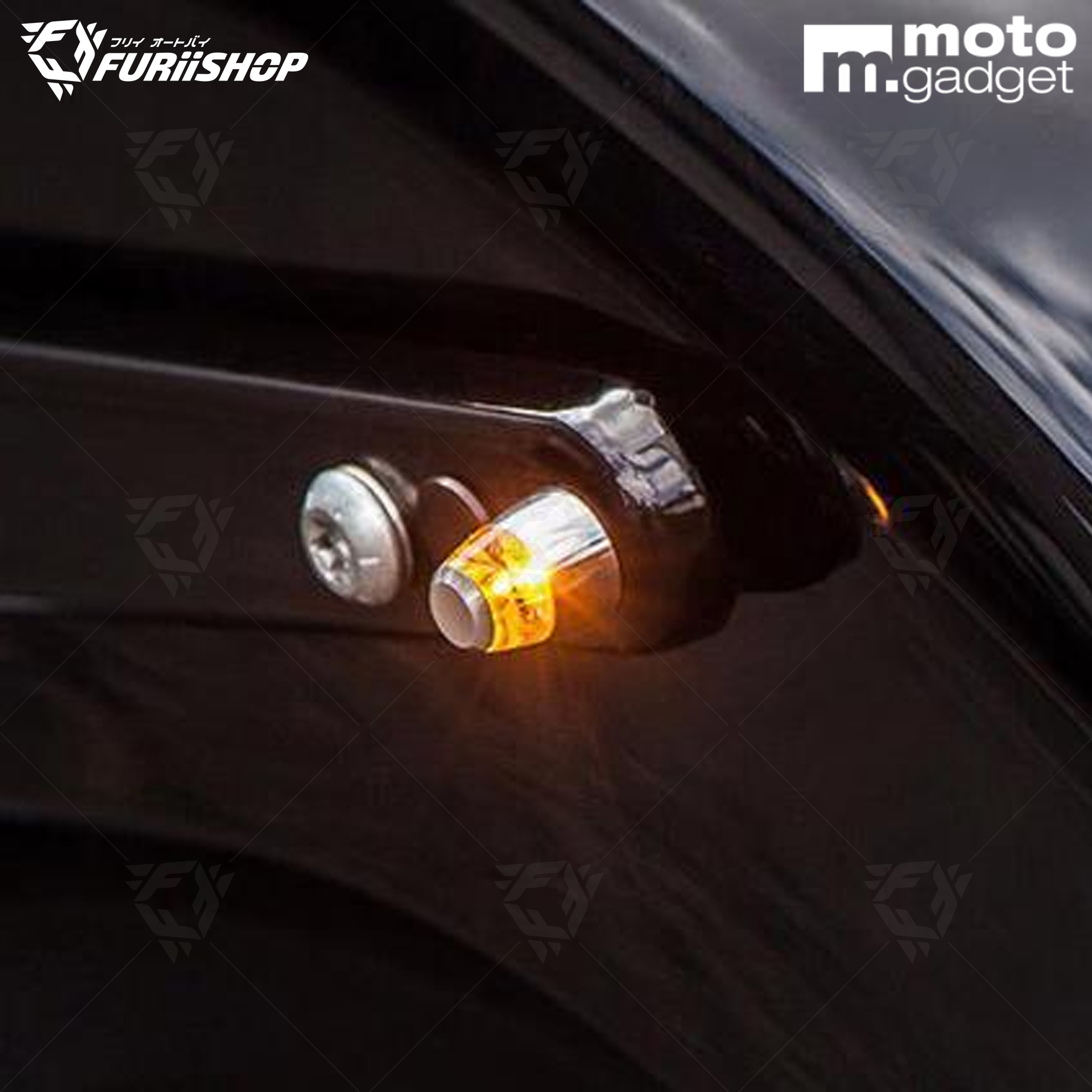 ไฟเลี้ยว Motogadget m-Blaze Pin LED Turn Signal For : SCRAMBLE 1100