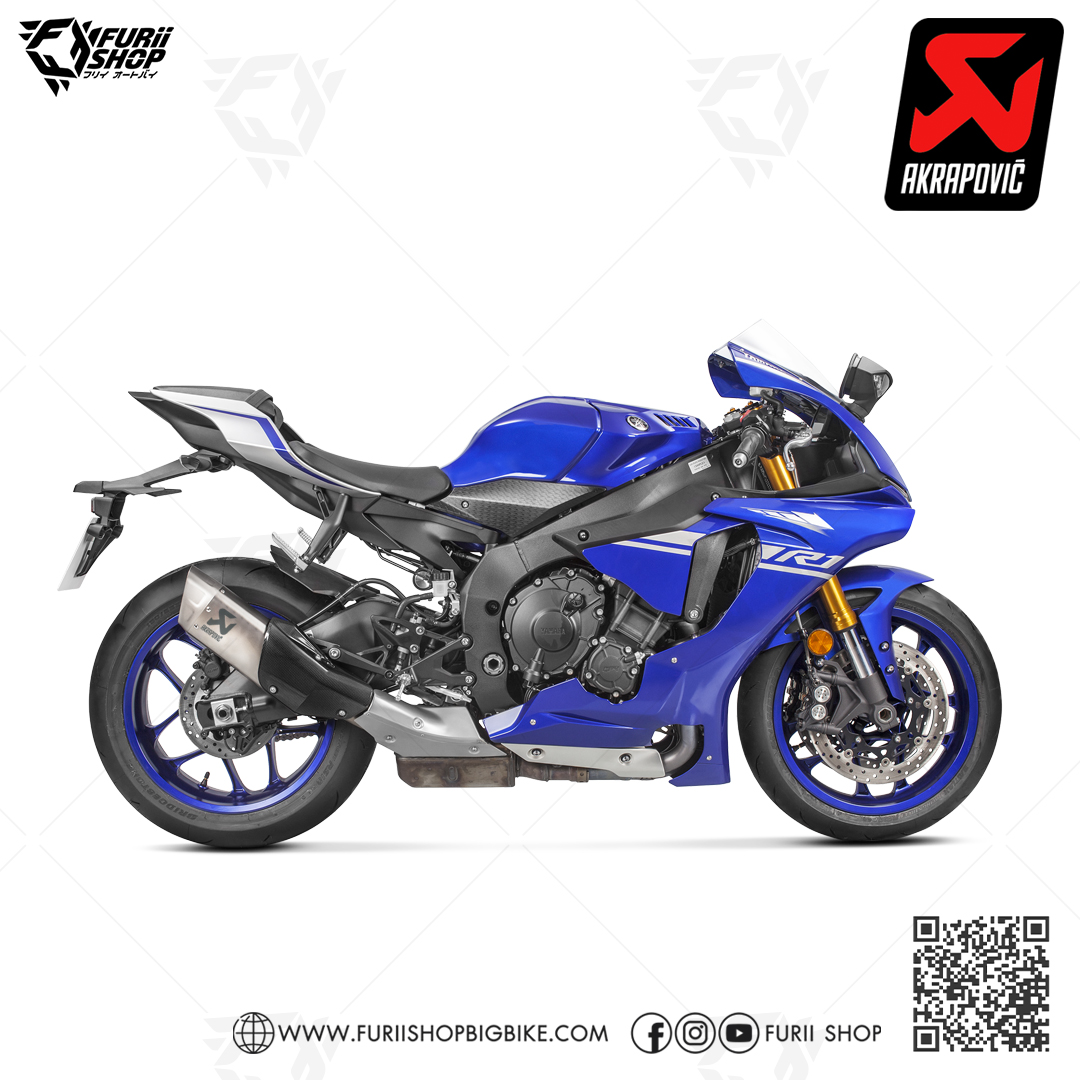 ท่อแต่ง Akrapovic Slip on GP 2020 Laser Limited : for Yamaha YZF R1/R1M 2020-2023