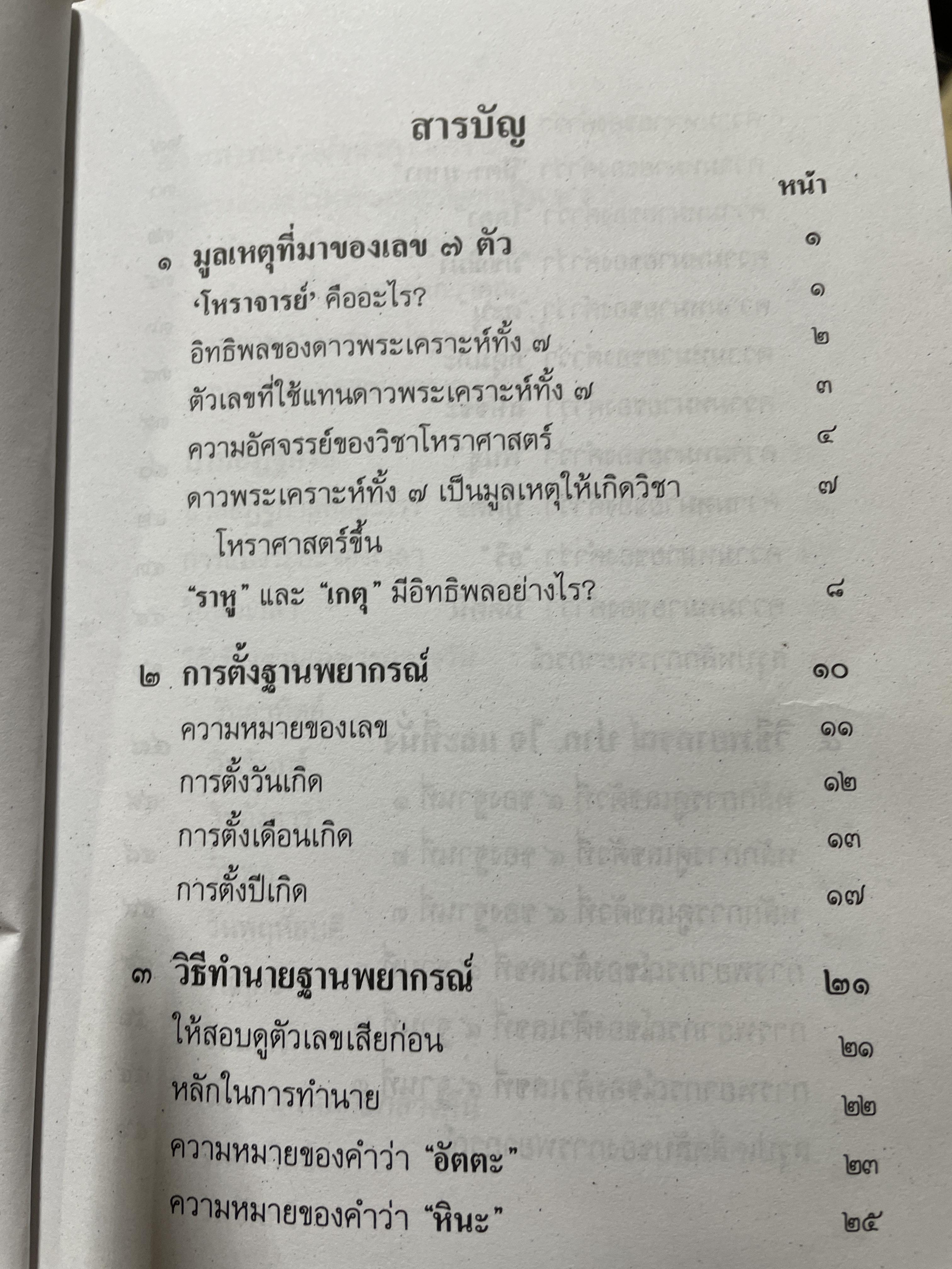 ตำราพยากรณ์ เลข 7 ตัวพิสดาร ฉบับกรุงสุโขทัย เรียนง่าย ประจำบ้าน ดูได้ด้วยตนเอง สุดยอดการพยากรณ์ โดย โหร เทพย์ สาริกบุตร 1,200 กรัม