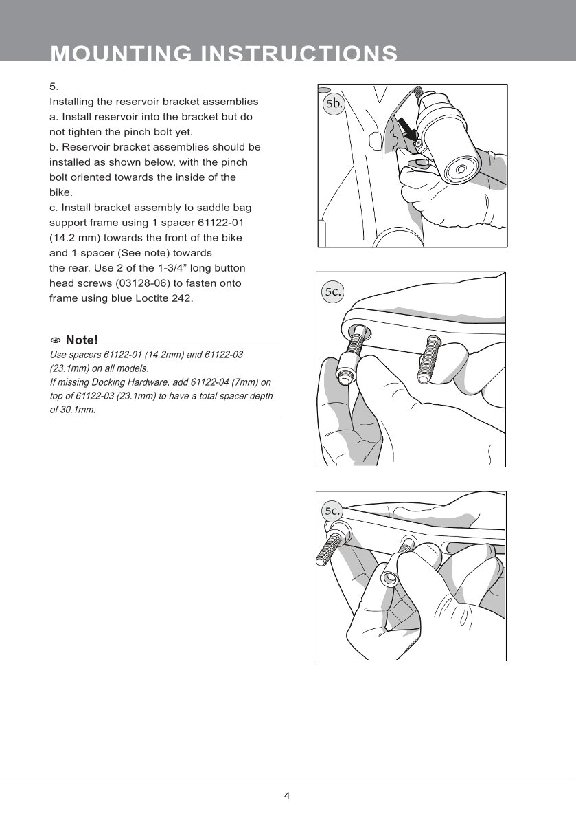 โช๊คหลังแต่ง Ohlins HD779 For Harley-Davidson FL Touring (Road King, Street Glide, Electra Glide etc) 13" ปี 2014-2024
