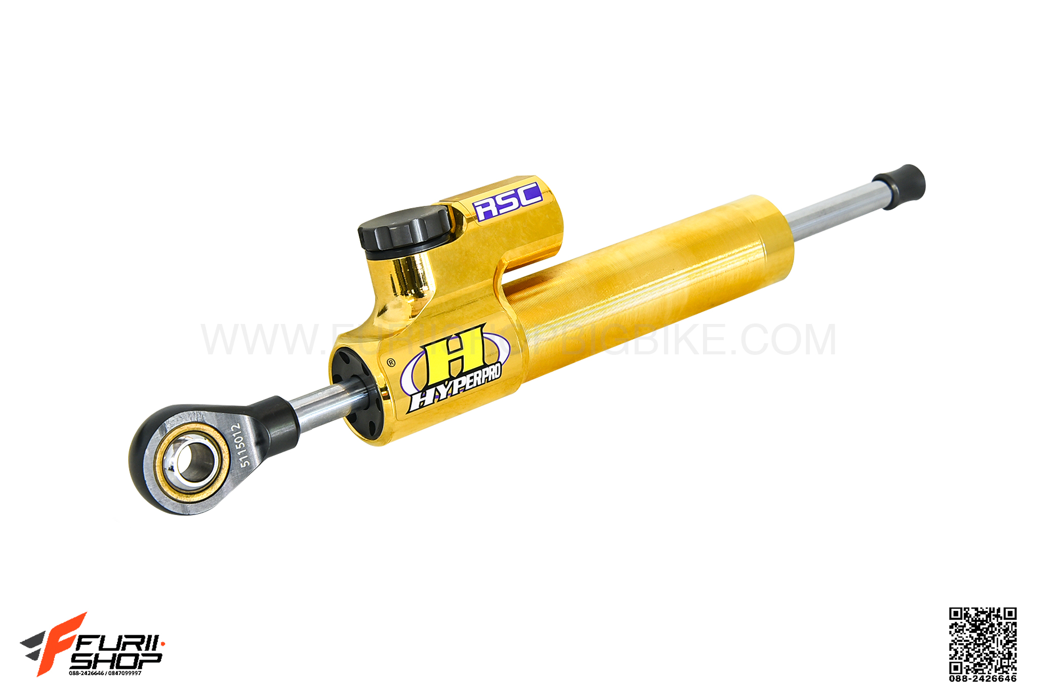 กันสะบัด HYPERPRO RSC สีทอง LIMITED GOLD 24 K