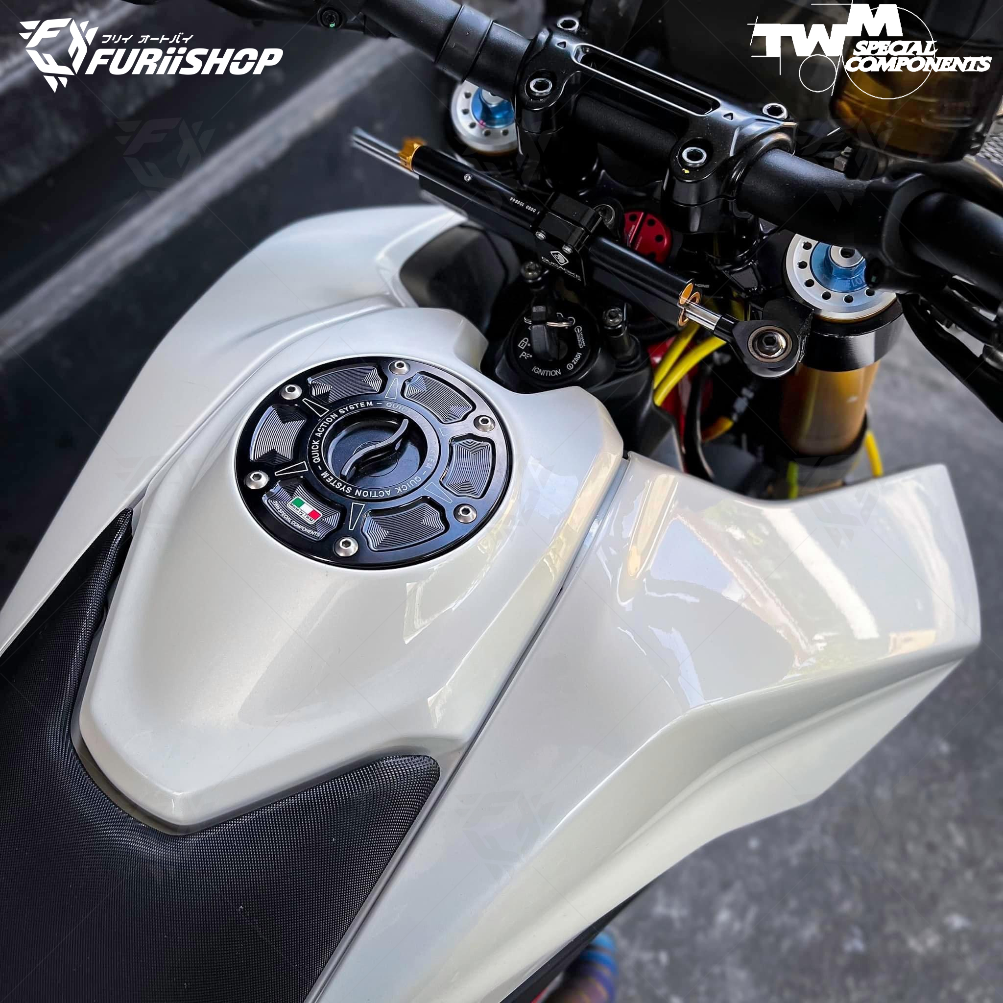 ฝาถัง TWM For : DUCATI Hypermotard 950