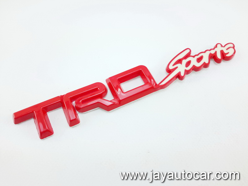 LOGO TOYOTA TRD SPORT แดง