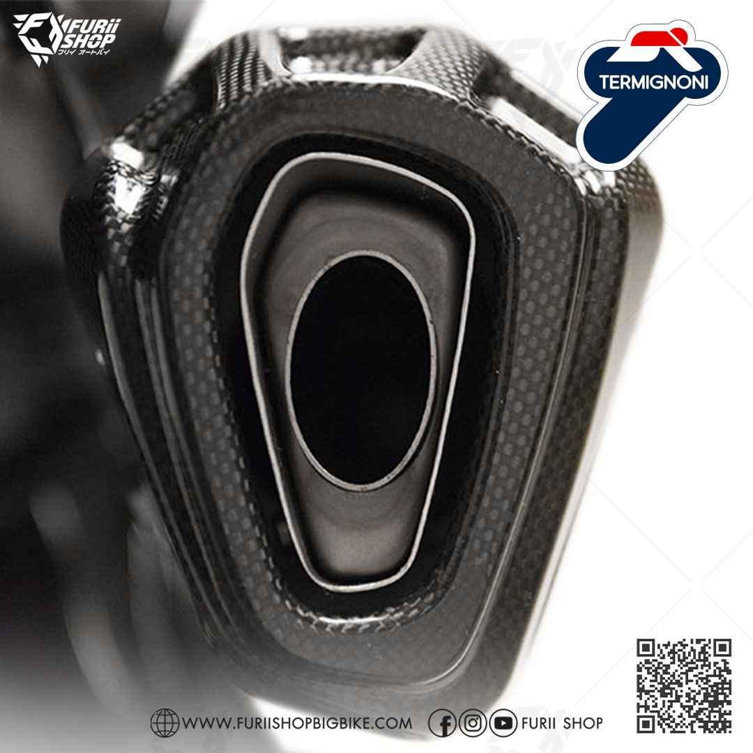ท่อมอเตอร์ไซค์ Termignoni Titanium : for Yamaha TMAX530 SX/DX 2017-2019 & TMAX560 2020-2021