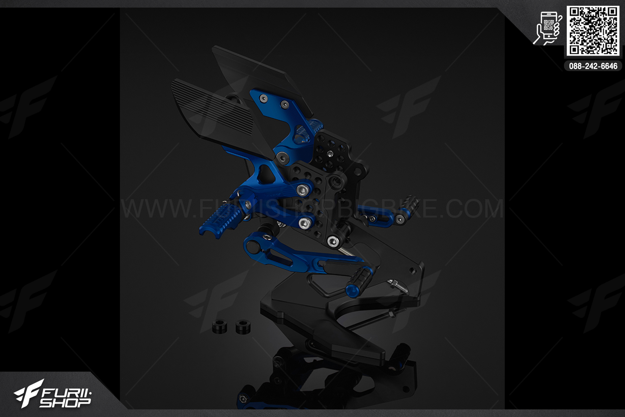 เกียร์โยง Rear Set Bikers Yamaha MT-03 (2016-2020)