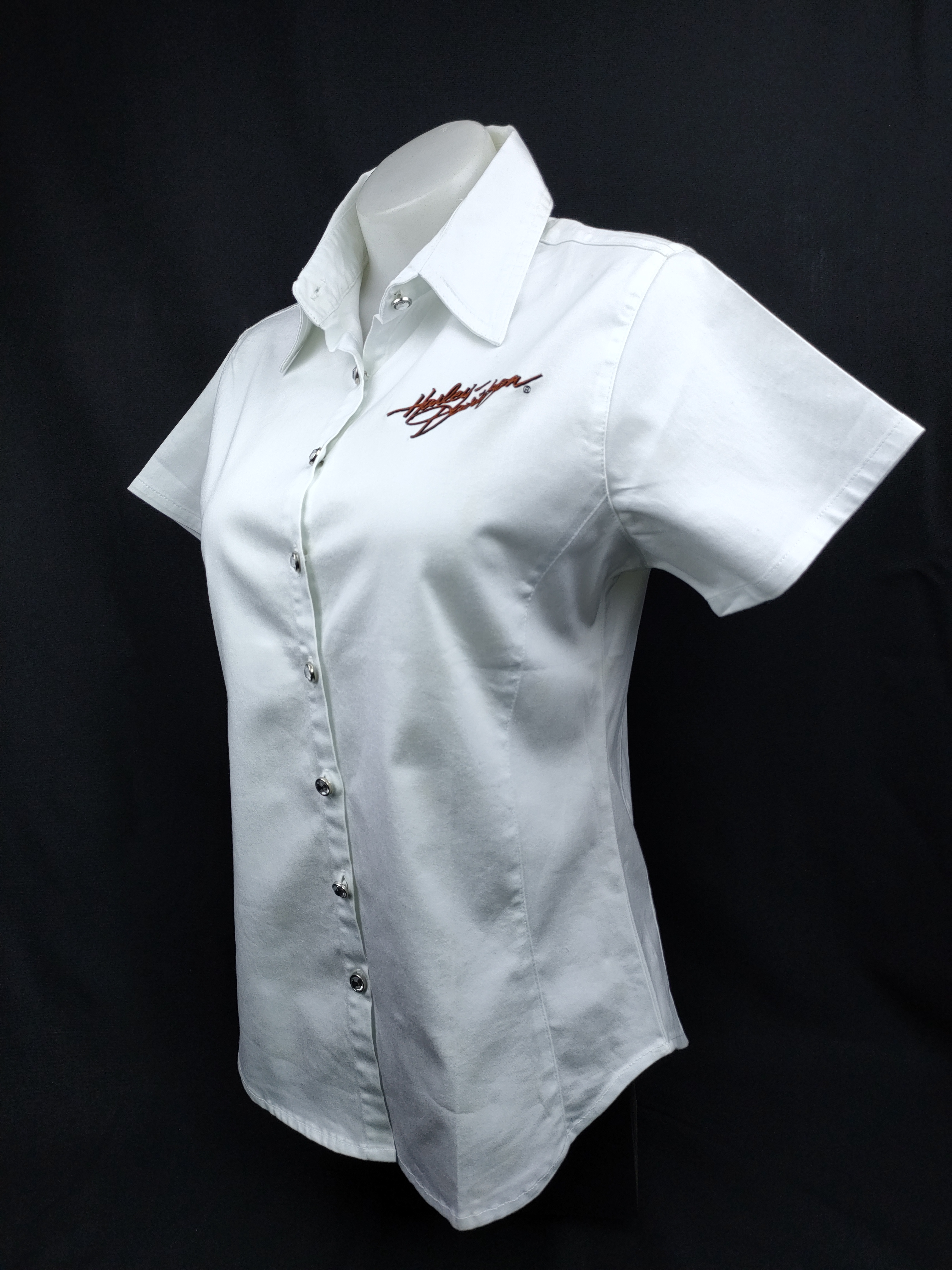 เสื้อ Shirt H-D Woman สีขาว ไซส์ M
