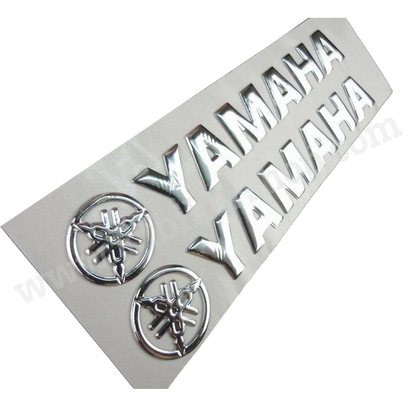สติ๊กเกอร์โลโก้ตัวหนังสือ YAMAHA