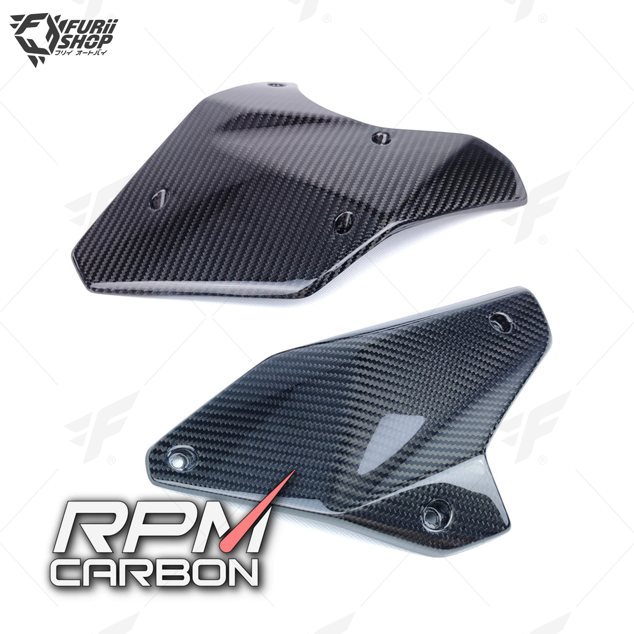 ครอบข้าง RPM Carbon Lower Side Panels : for Kawasaki H2/H2R 2015+