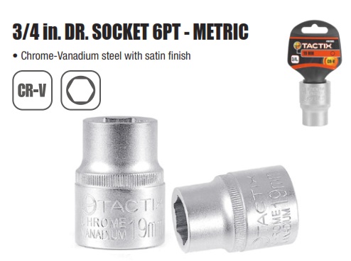 ลูกบล็อก 6P 3/4" 361516 32มม. TACTIX