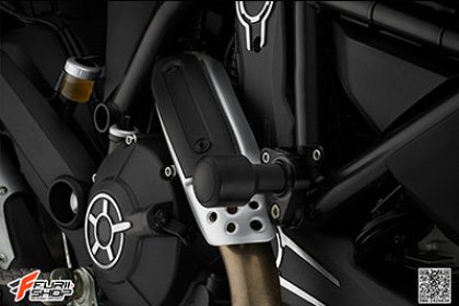 กันล้มกลาง BIKERS สีดำ FOR DUCATI SCRAMBLER