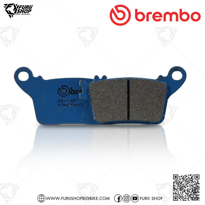 ผ้าเบรก Brembo (07HO5907) : for YAMAHA : YZF R1 07-22 / YZF R1M 16-22 / YZF R6 03-16