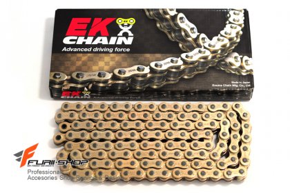 โซ่EK520 Oring สีทอง
