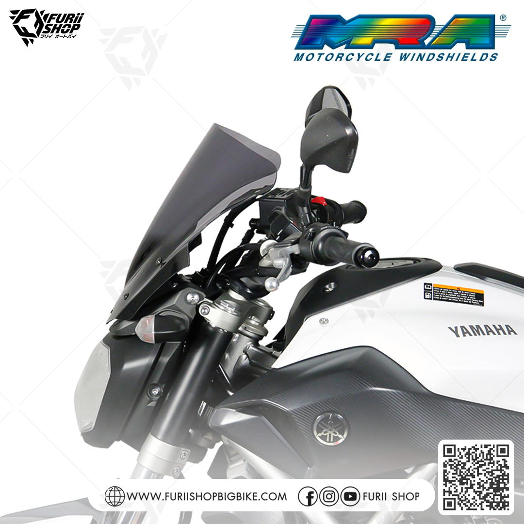 ชิลด์ MRA Windshield NRM : for Yamaha Fz07/Mt07 2014-2017