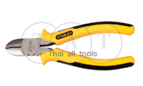 คีมตัดปากเฉียง หุ้มยาง 6 inch MAXGRIP STANLEY