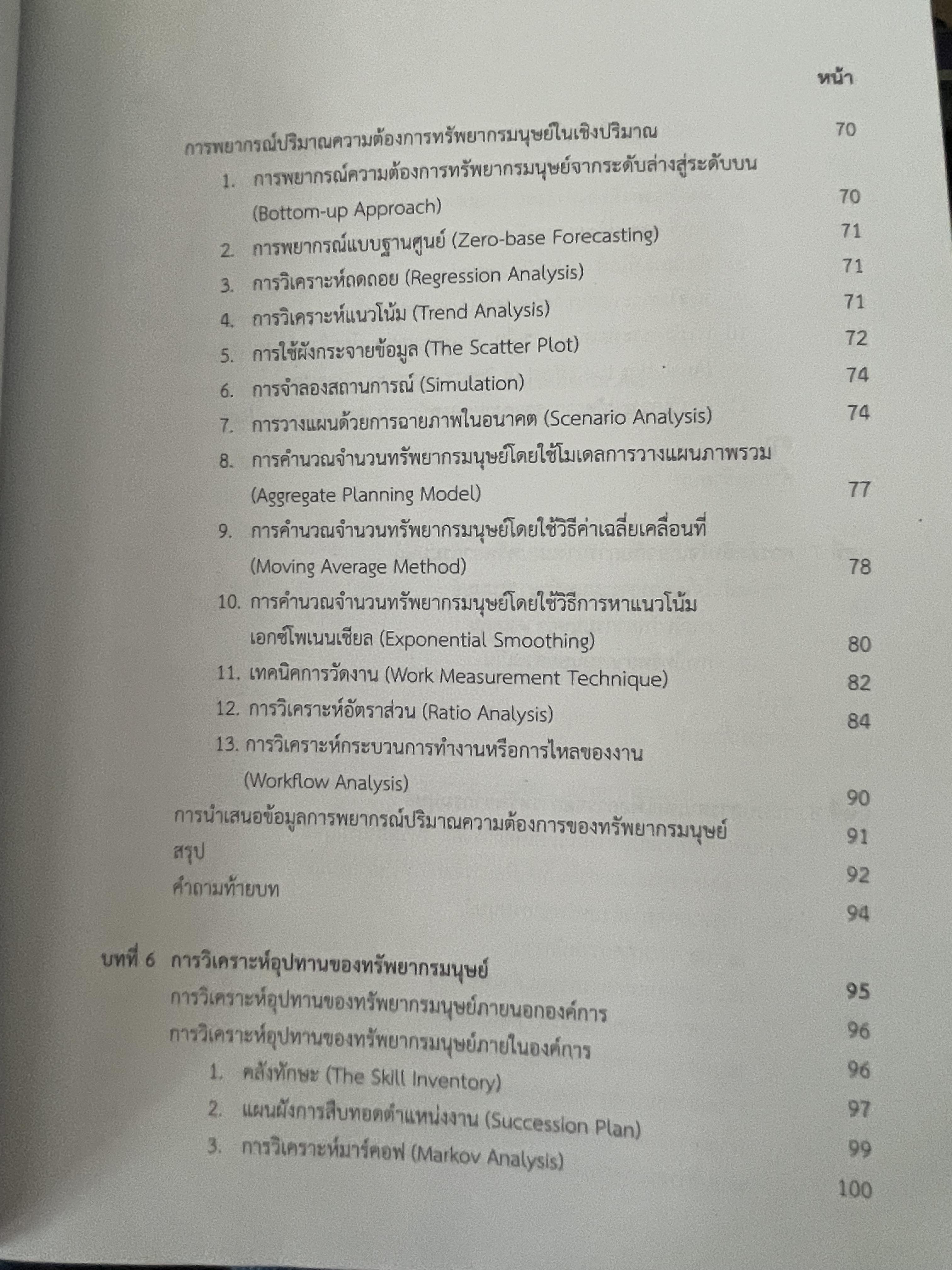 การวางแผนทรัพยากรมนุษย์ 1,400 กรัม