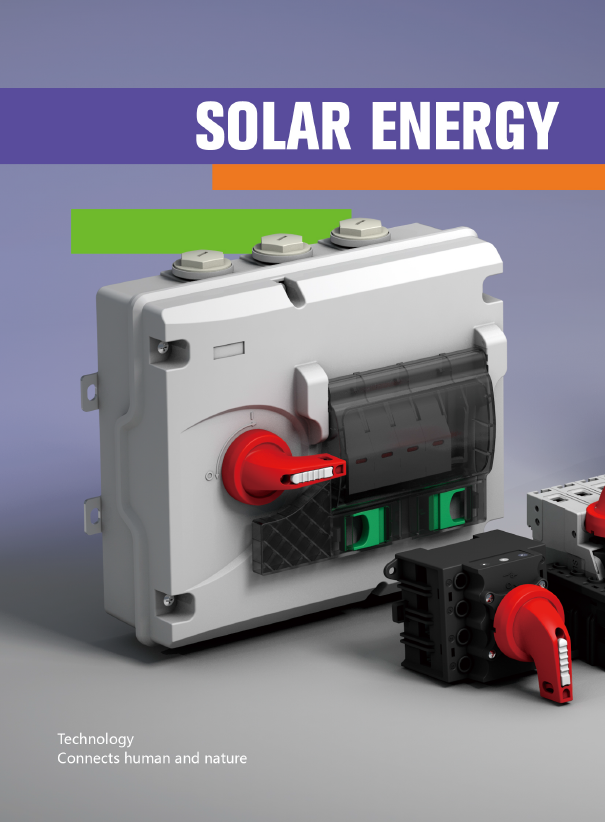 Suntree ชุด DC isolate switch ติดตั้งในกล่องกันน้ำพร้อมกันฟ้า (Suntree SISO-40S 5kW )