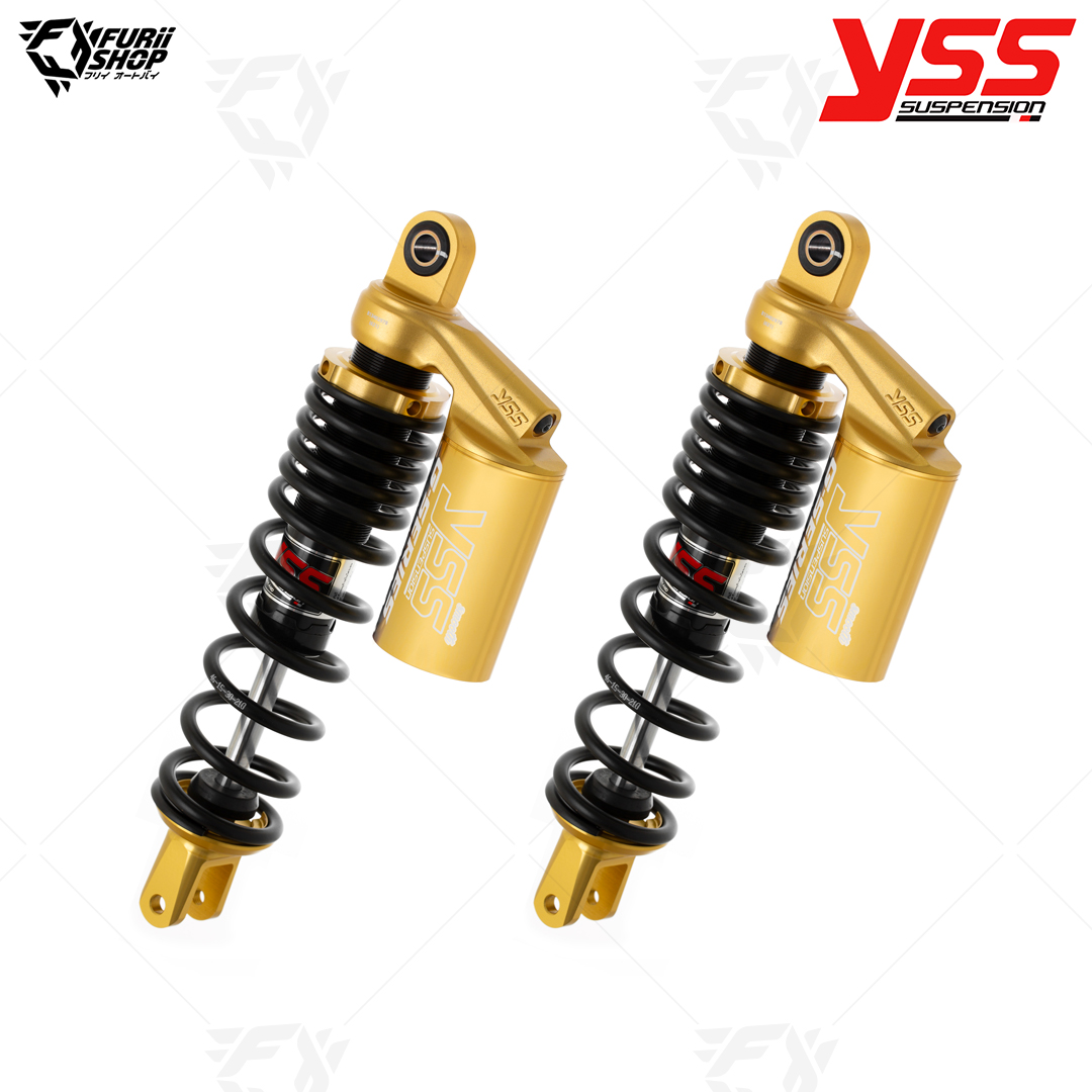โช๊คหลังแต่ง YSS G-SERIES GOLD EDITION SMOOTH (TG302-310T-25-883M) : for YAMAHA N-MAX 155 '20>