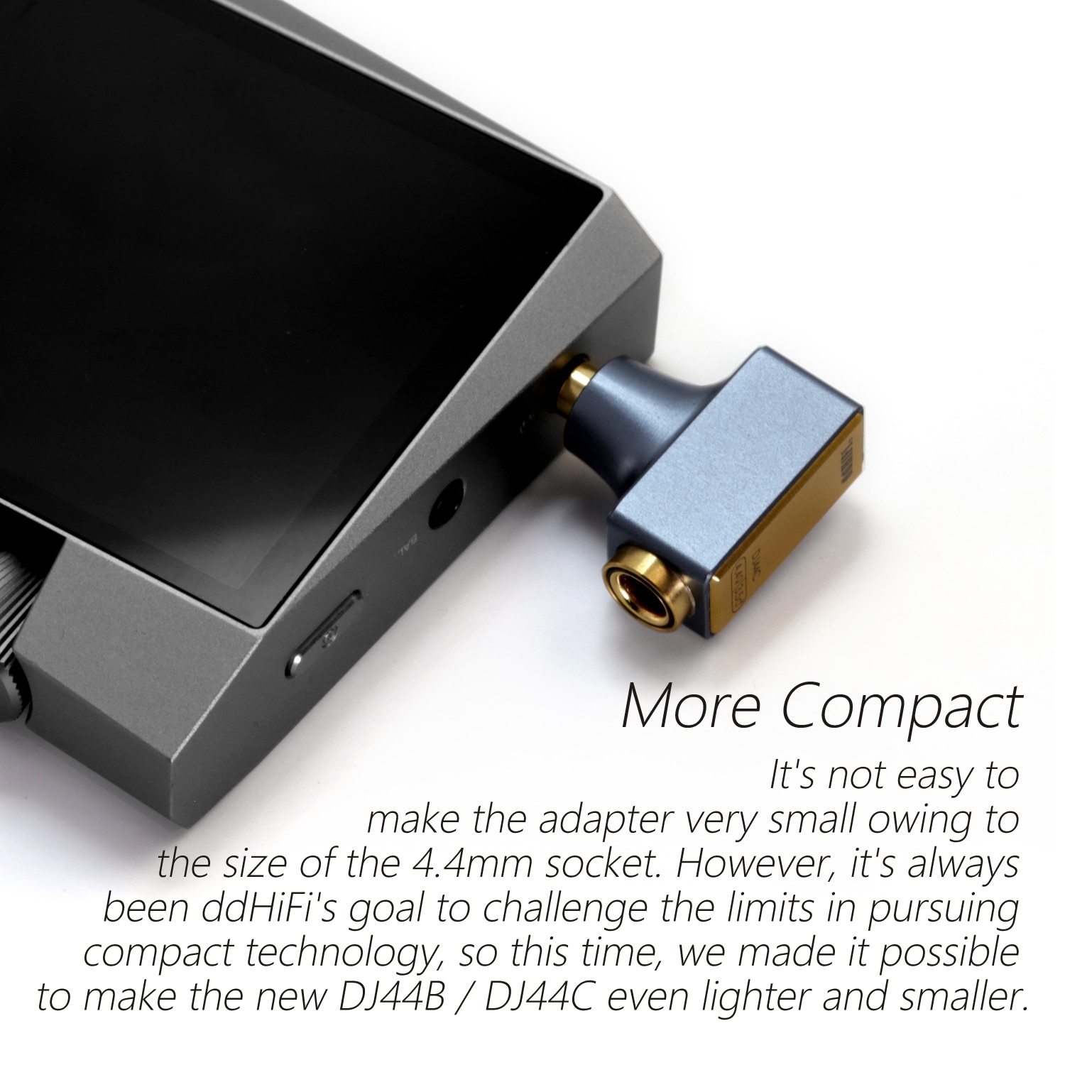 ขาย DD DJ44C Mark II แจ็คแปลงหูฟัง 4.4mm balanced เป็น มาตราฐาน 3.5mm