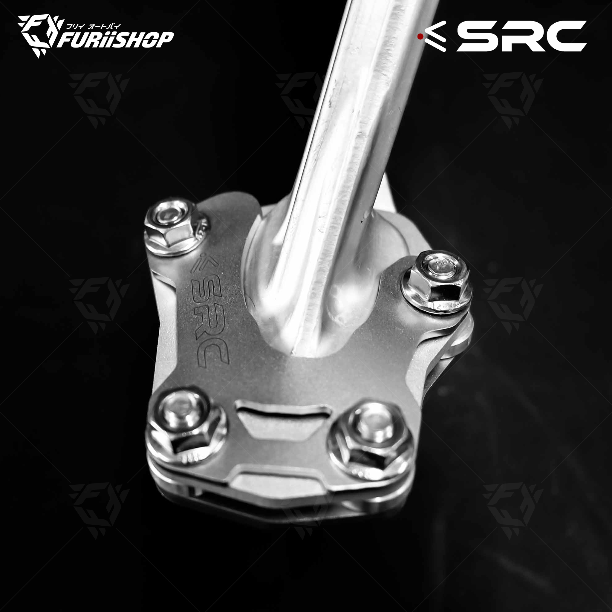 ตีนเป็ด SIDE STAND BASE EXTENSION FOR HONDA CRF 450 RL