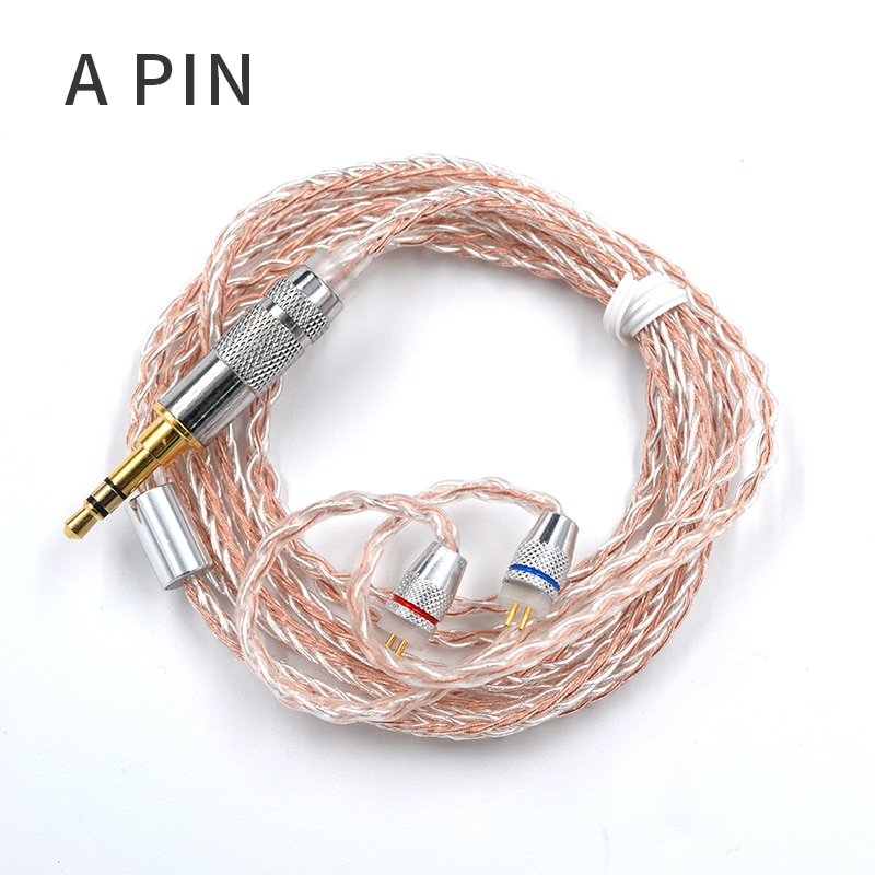 ขายสาย KZ Premium PLUS สาย OFC ทองแดงผสมเงินถัก เพิ่มคุณภาพเสียง