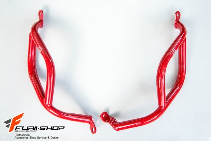 แคชบาร์ K2 FACTORY สีแดง FOR YAMAHA MT03