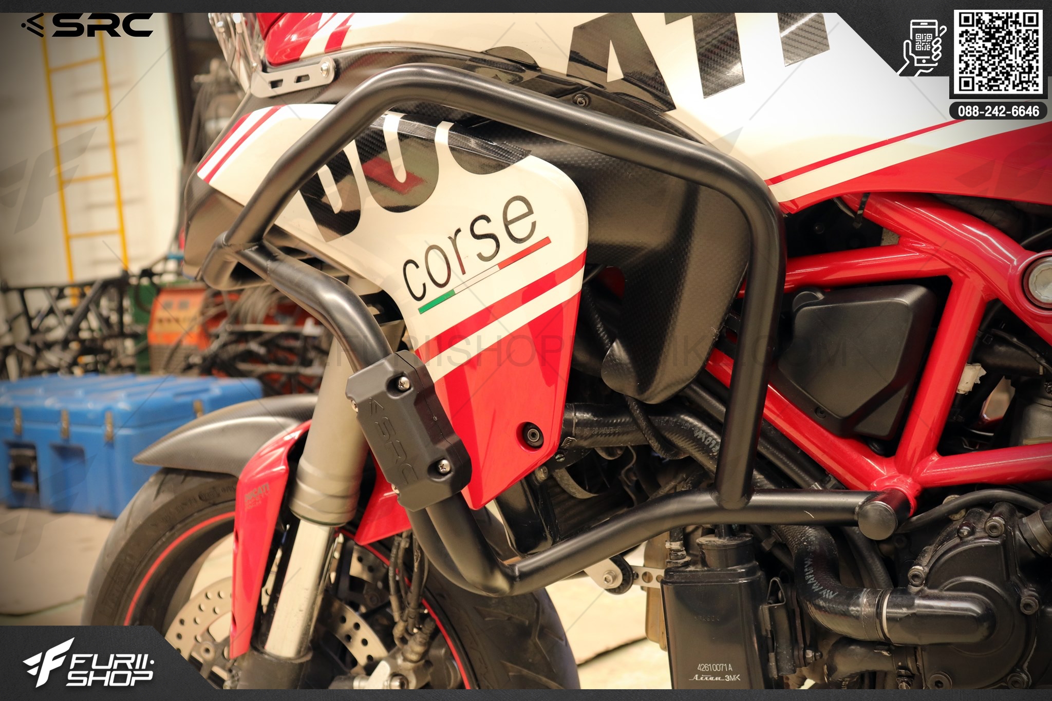 แคชบาร์ SRC FOR DUCATI MULTISTRADA 1200 2010-2014