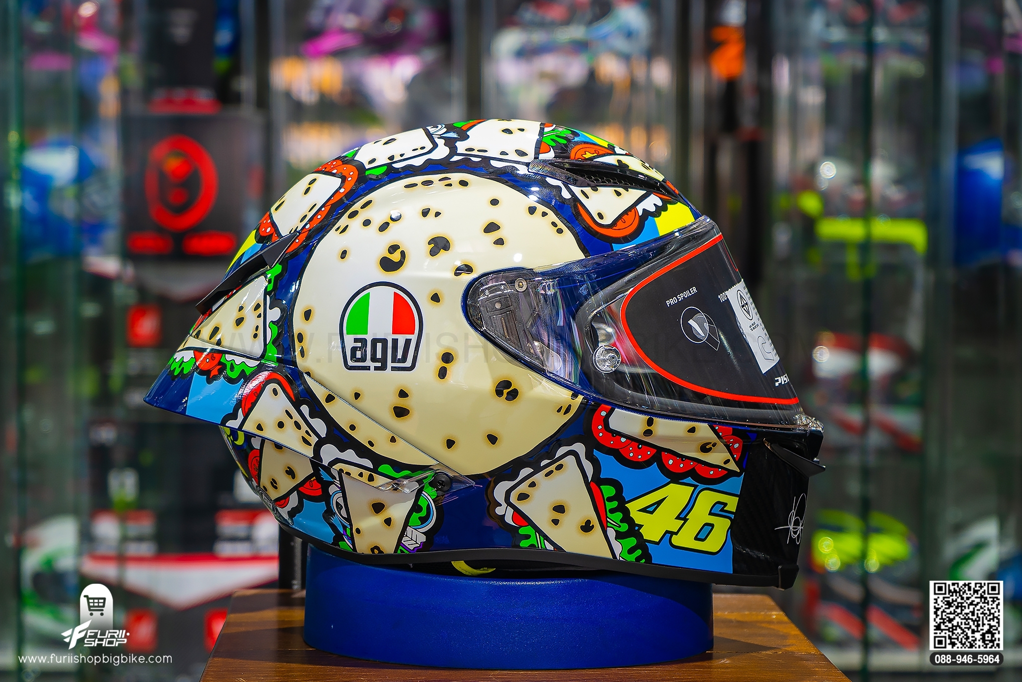 หมวกกันน็อค AGV PISTA GP RR MISANO 2019
