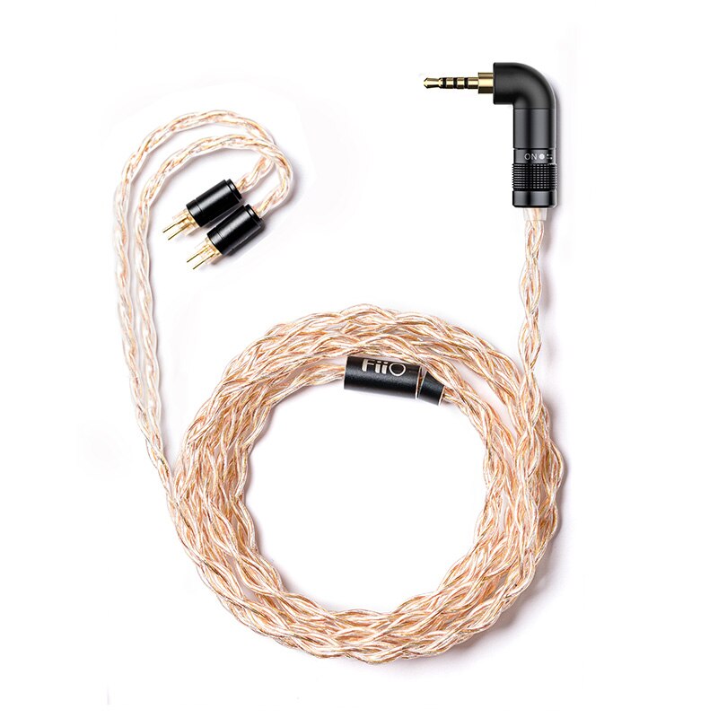 ขาย FiiO LC-RE สายหูฟังระดับ Hi-End ถัก 240 เส้น 4 แกน แบบ Litz Type 2 เปลี่ยนหัวแจ็คได้ 3 รูปแบบ