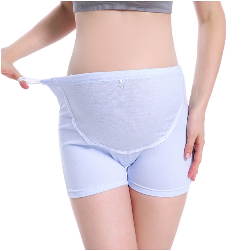 J823C_[Size-XXL-สีฟ้า]_สเตย์คนท้อง-สายเอวปรับระดับได้