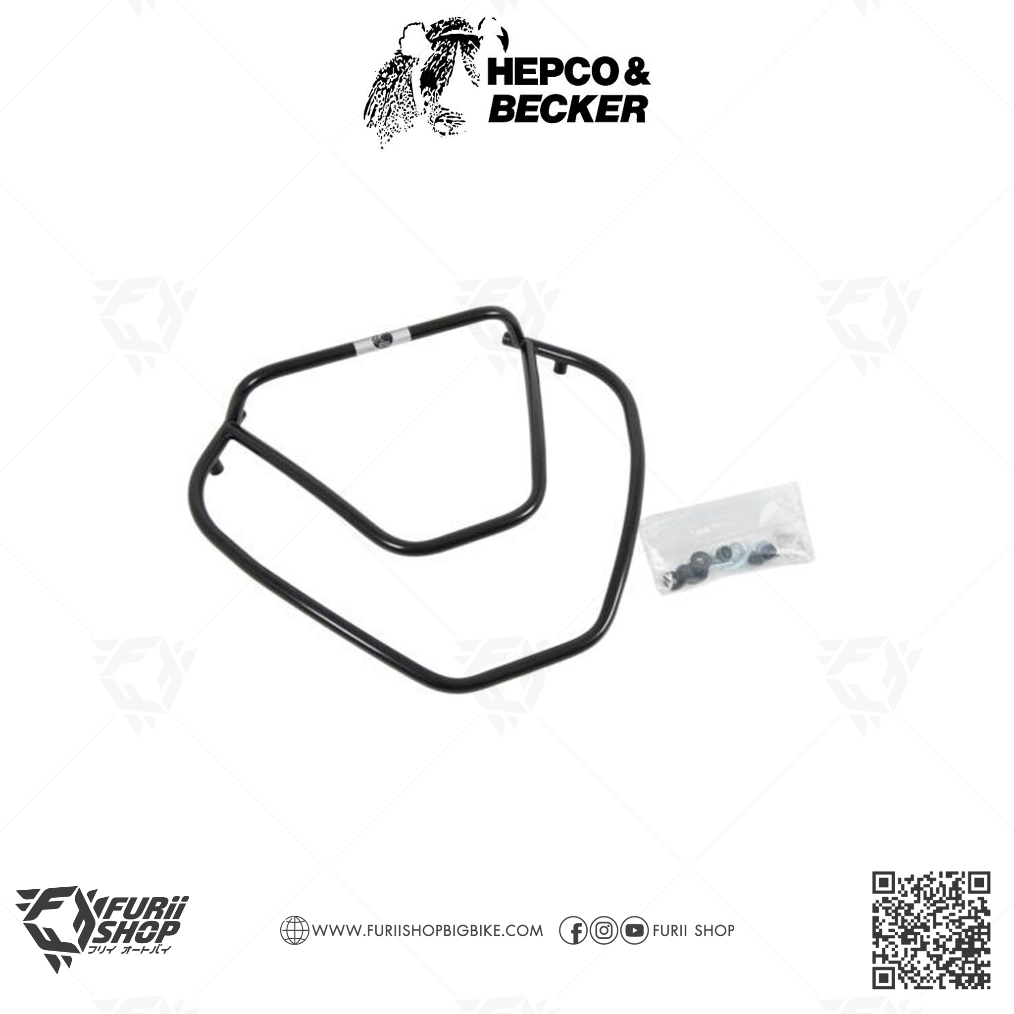 อุปกรณ์เสริม HEPCO & BECKER : Journey Railing For Journey TC 52 Black