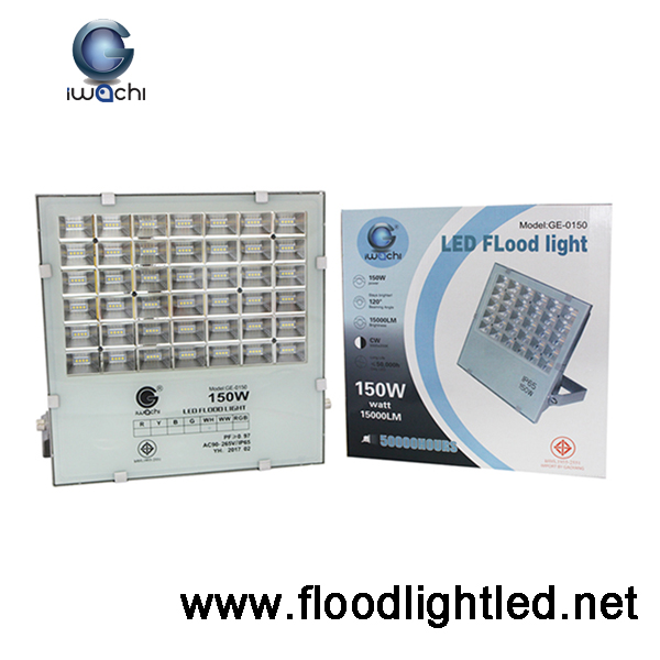 สปอร์ตไลท์ LED 150w ยี่ห้อ IWACHI (แสงส้ม)