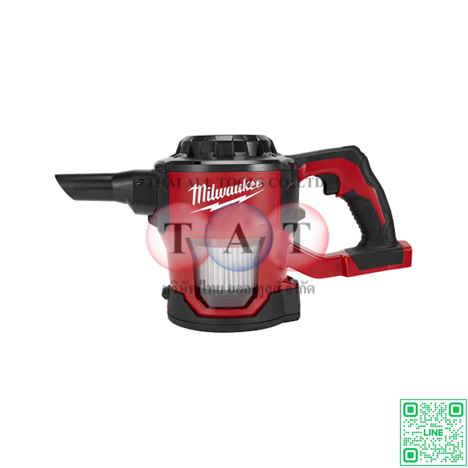 Milwaukee M18 CV-0 เครื่องดูดฝุ่นไร้สาย 18V