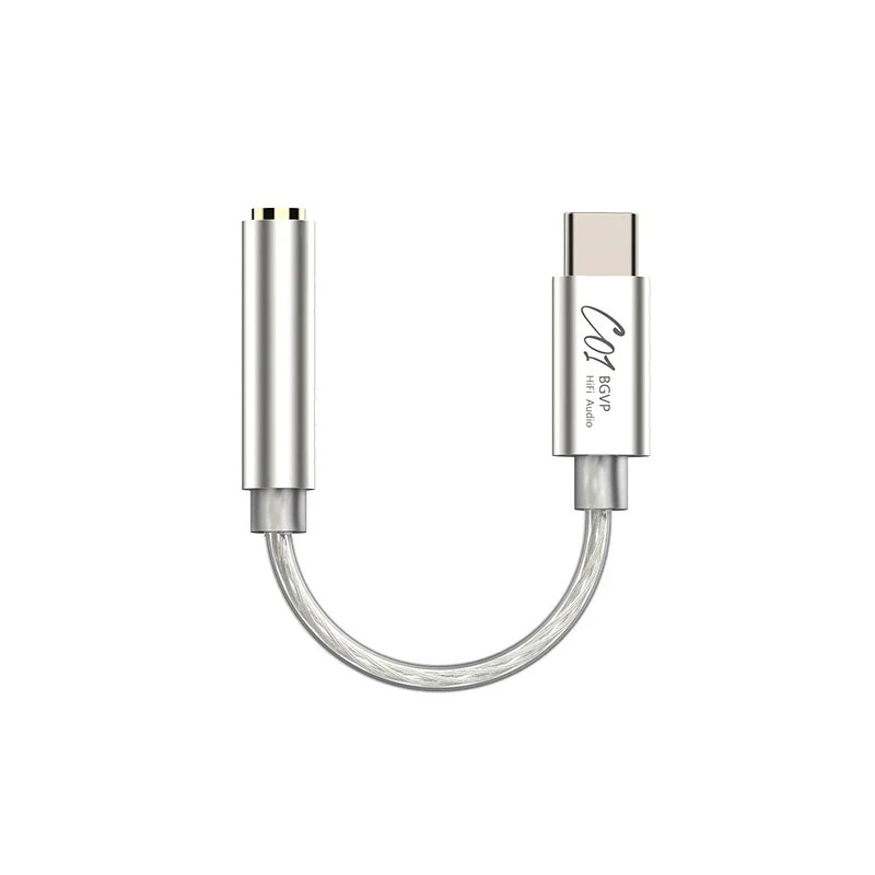 BGVP C01 DAC หางหนูพกพา พร้อม EQ รองรับ 32bit/384kHz Hi-Res ประกันศูนย์ไทย